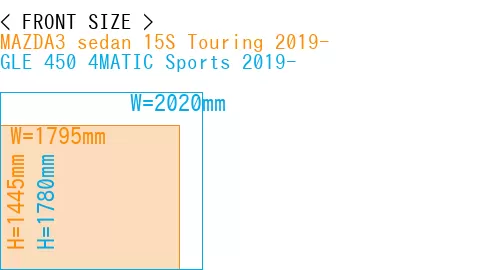 #MAZDA3 sedan 15S Touring 2019- + GLE 450 4MATIC Sports 2019-